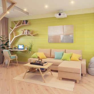 Екологичен малък салон