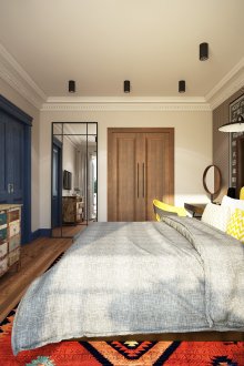 Lampu dinding berpusing