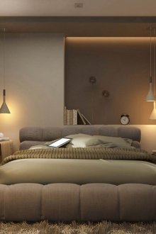 Lampu loket di dalam bilik tidur