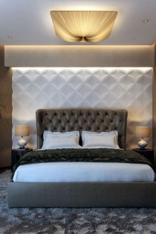 Lampu tidur di bilik tidur