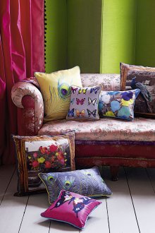 Ярки възглавници за вътрешна украса