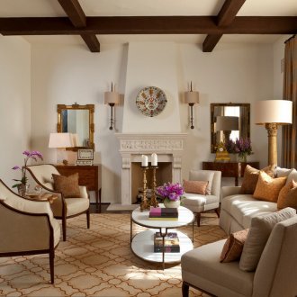 Тавански греди в италиански стил