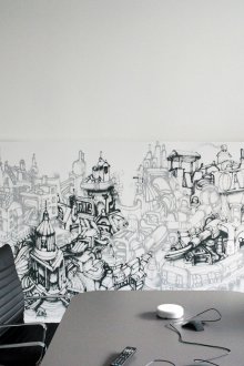 Ненатрапчива рисунка в интериора