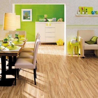 Линолеум с ярка текстура от дърво