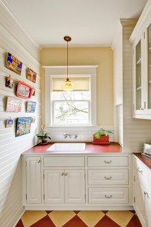 PVC панели в малка кухня