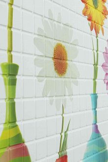 PVC панел за плочки за баня