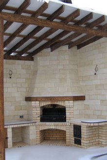 Закрит барбекю може да се използва целогодишно