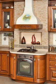 Селска качулка в кухнята