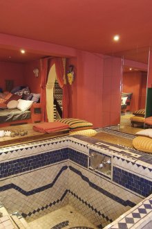 Große orientalische Lounge