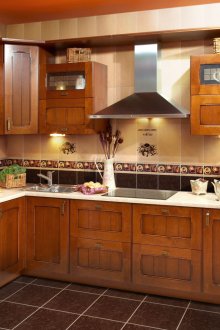 Кухня в стил шале