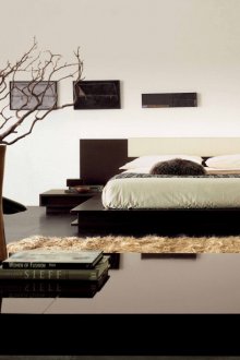 Japanese-style modern bedroom interior