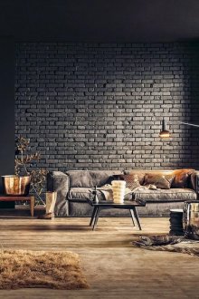 Großes industrielles Wohnzimmer