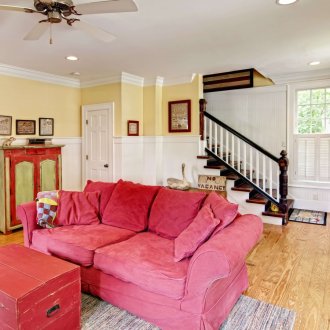 Розов цвят в хола