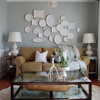 Стенни плочи в интериора на хола