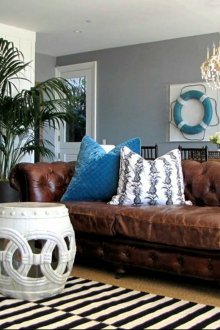 Дневна с морски мотиви в дизайна