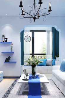 Морски декор в хола