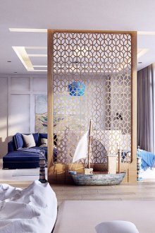 Оригинален морски дизайн с преграда