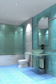 Люляк тапет в спалнята