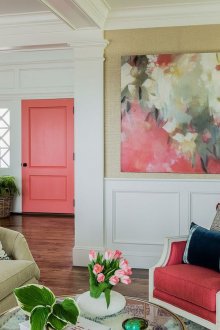 Коралови акценти в интериора